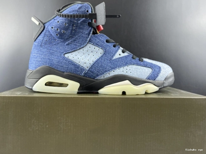 Denim Washed CT5350-401 Jordan Air 6 0709